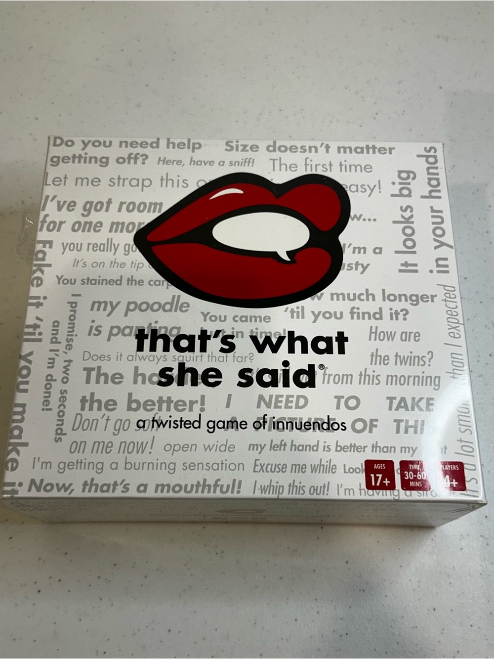 That's What She Said Game